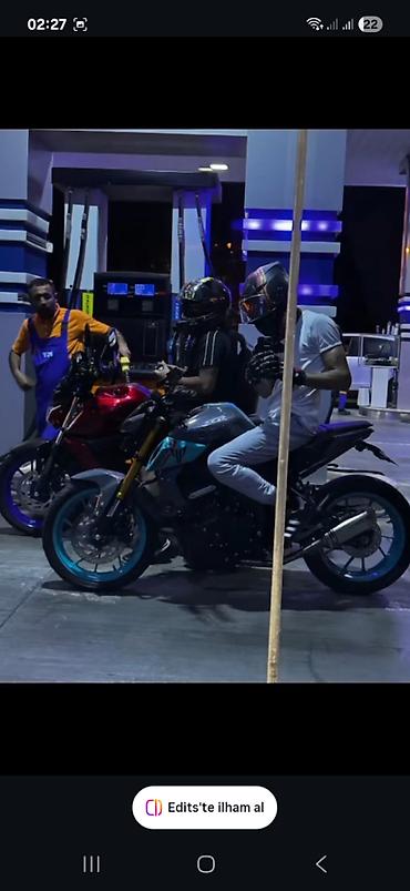yamaha mt: Akrapovic satilir yamaha mt 15 üçün gətizdirmişiy 2 ay işlənib 370 — 1