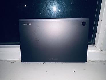 маленький фотоаппарат: Планшет, Samsung, память 32 ГБ, 10" - 11", Wi-Fi, Б/у, Классический цвет - Серый — 1