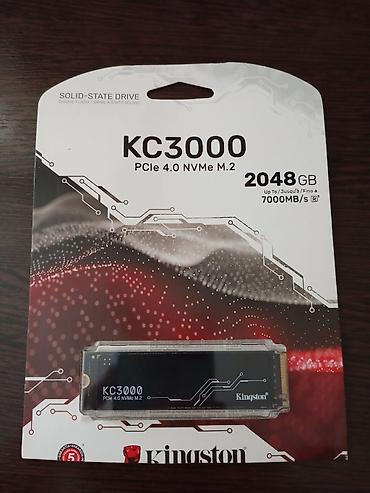 ps5 киргизия: ПК үчүн маалымат алып жүрүүчү, Колдонулган, Kingston, SSD, 2 ТБ, ПК үчүн — 1