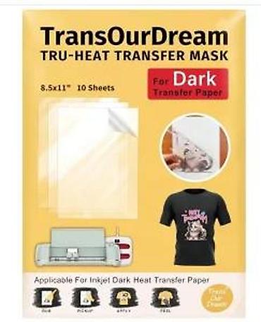 ormari po meri ikea: TransOurDream TRU-HEAT Transfer Mask – mask folija za prenos motiva na — 6