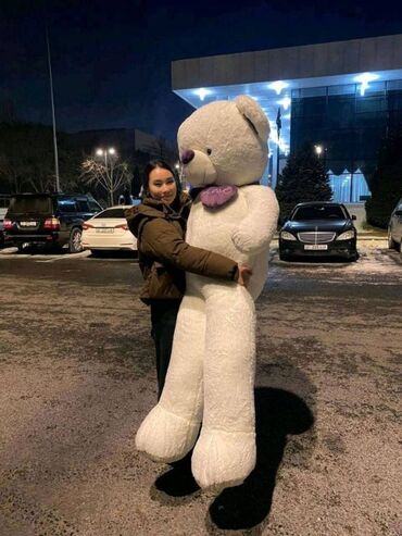 Игрушки: Большие мишки 🧸🧸🧸 🧸60 см 1000 сом (Бесплатная доставка) 🧸80 см 1500 — 5