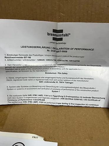 lavanda sadnice: Fotoelektrični detektor dima BAT BT-166 (Rauchwarnmelder) - — 6