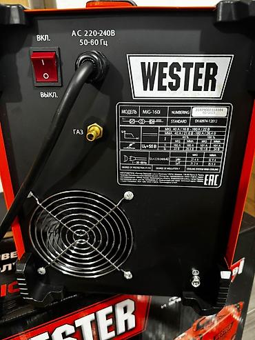 Сварочные аппараты: Инверторный сварочный полуавтомат WESTER MIG-160i - Тип: MIG/MAG + — 6