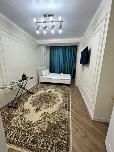 Посуточная аренда квартир: 1 комната, Душевая кабина, Постельное белье, Кондиционер — 6