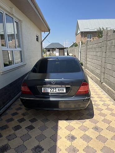 динамики w220: Mercedes-Benz S-Class: 2001 г., 3.7 л, Автомат, Бензин, Седан — 4