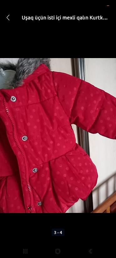 Uşaq dünyası: Uşaq üçün qalın içi mexli Kurtka. 15 manat. 2-3 yaşa uyğundur — 3