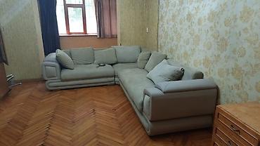 Künc divanı – geniş və komfortlu L formalı model. - Rəng: açıq boz