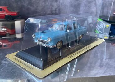 Avtomobil modelləri: Коллекционная модель GAZ-M21 Volga light blue 1958 Altaya Scale — 2