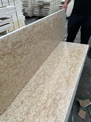 Фасадные плиты Сары-Таш (Травертин): Сары Таш) Мы предлагаем вам Травертин со склада или под заказ — 8