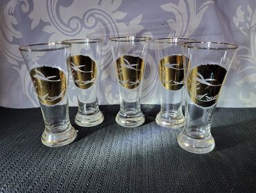 Čaše: Case za pivo itd.kristalno staklo 1960g+. Case komada 5 u — 2