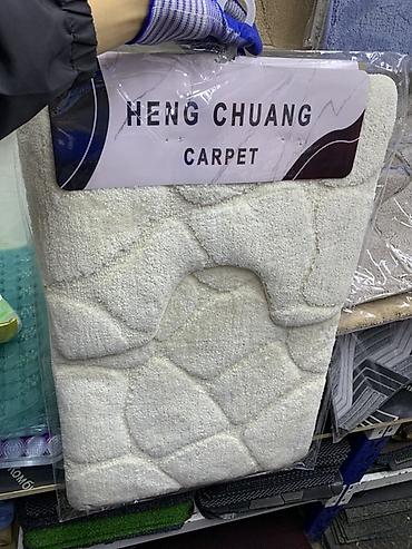 Коврики для туалета и ванны: Коврик для ванной HENG CHUANG (набор для унитаза) - Материал верха — 1