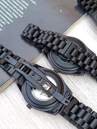 toywatch velvety: ToyWatch “Velvety” qol saatı - Rəng: mat qara (gövdə və metal qolbaq) — 9