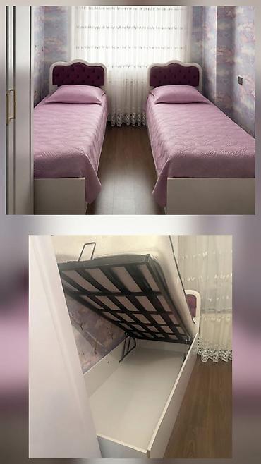 tek matras: Tecili satilir. 90x200 sm 2 çarpayı + 2 ortopedik matras. Qiymet cutu — 1