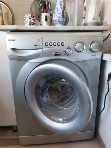 Tikiş maşınları: Paltaryuyan maşın Beko, 5 kq, Avtomat, Qurutmasız, Kredit yoxdur