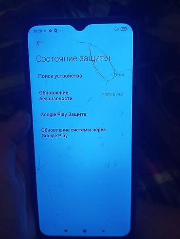Мобильные телефоны: Смартфон Redmi (серия Xiaomi), бирюзовый цвет корпуса. разбит экран — 6