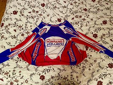 Kişi geyimləri: Hobrand Holugt uzunqol velosiped jaket - Rənglər: mavi/qırmızı/ağ – — 3