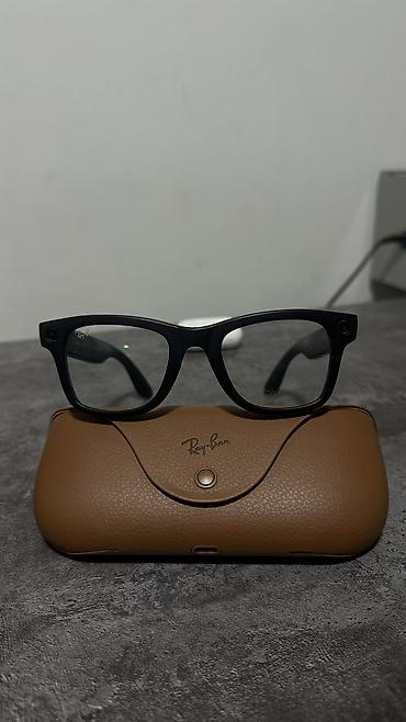 голубые линзы: Ray-Ban Meta Smart Glasses, 2‑е поколение (Wayfarer) - Умные очки в — 1