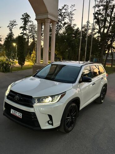 Toyota: Toyota Highlander: 2019 г., 3.5 л, Автомат, Бензин, Внедорожник