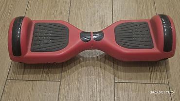 Гироскутеры: HOVERBOARD – Elektrikli özünütarazlı skuter - Rəng: qırmızı-qara - — 5
