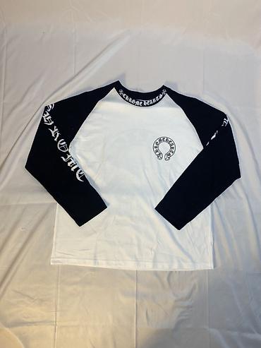 Лонгслив, цвет - Белый, M, L, XL