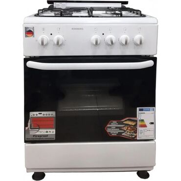 Plitələr və bişirmə panelləri: Plitə Qarışıq, Ayrıca dayanan, 4 gözlü