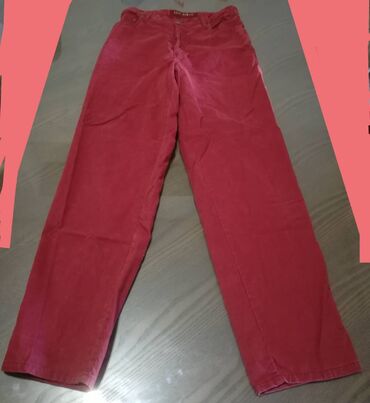 Pantalone: XL (EU 42), Normalan struk, Ravne nogavice — 5
