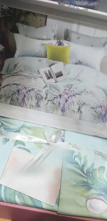plisani: Komplet posteljina Perla za dve osobe 200x220 🛏️ Šifra 55 🌟 Novo, u — 1