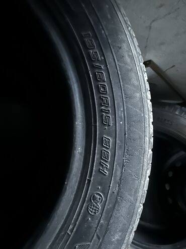 Шины: Шины 195 / 60 / R 15, Лето, Б/у, Комплект, Легковые, Япония, Dunlop