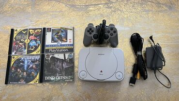 PS2 & PS1 (Sony PlayStation 2 & 1): Playstation ideal veziyyetdedi Pult orginaldi Hec bir problemi yoxdu