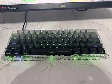 razer kiyo: Клавиатура, Механическая, Проводное подключение, Размер: 60% — 1