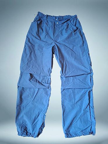 paraşut şalvar: Şalvar, Bershka, L, rəng - Boz — 1