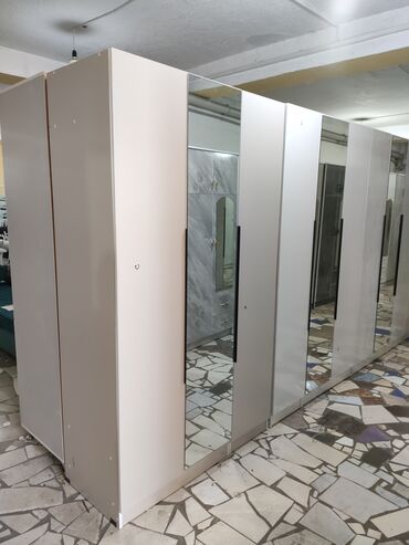 Шкафы для одежды: Шкаф для одежды, Новый, Прямой, ЛДСП — 8