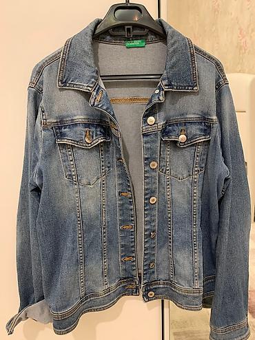 sederek kişi kurtkalari: Pencək, Benetton, Cins, M — 2