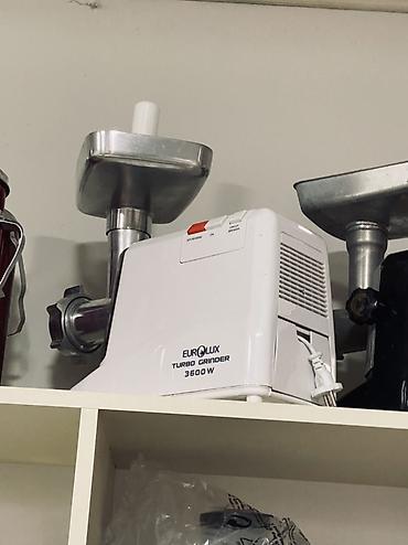 mətbəx tərəzi: Eurolux Turbo Grinder 3600W ətçəkən - Güclü 3600W motor: iri həcmdə — 1
