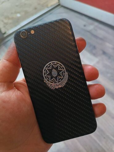 IPhone 6, 32 GB, Desert Titanium, Barmaq izi