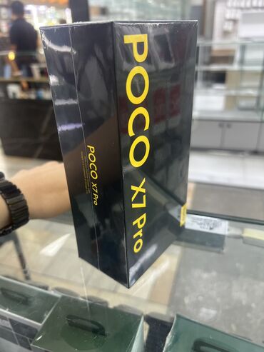 плата от сотовых телефонов: Poco X7 Pro, Новый, 256 ГБ, цвет - Черный, 2 SIM