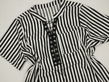 ubrania w krowie łaty: Shein Curve, Women's blouse, size 4XL (EU 48)