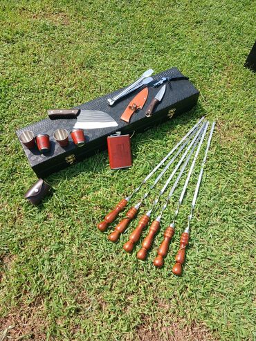 Kabab üçün digər mallar: 🎁Hədiyyəlik Şiş dəsti🤩🤩🤩 ⚒️Peşəkar ustalar tərəfindən hazırlanmış Əl — 7