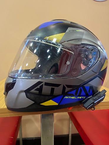 zigzag one 50 cc: Kask normal vəzyətdədir. Vaxtı ikən 320 azn alınıb. Mt Helmets Atom — 1
