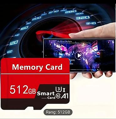 Mikro sd kartlar say var
64gb - 15 AZN
512gb - 30 azn