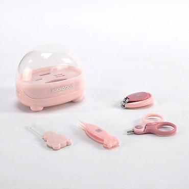 mini bar za pice: KIKKA BOO Manikir set za bebe 4 dela Bear – pink Šifra proizvoda: KKB9 — 2