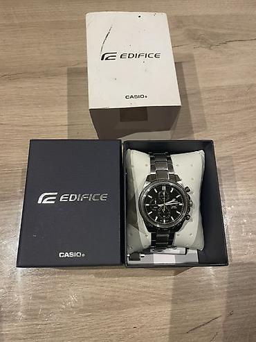 takı: Casio Edifice kişi qol saatı - Model: Casio Edifice - Mexanizm: Kvars — 1