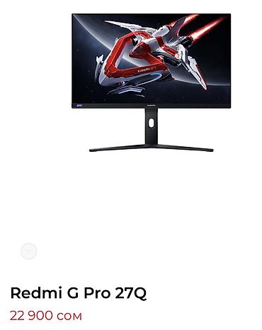 Монитор Redmi G Pro 27Q Mini Led, 180 герц. Отличная картинка