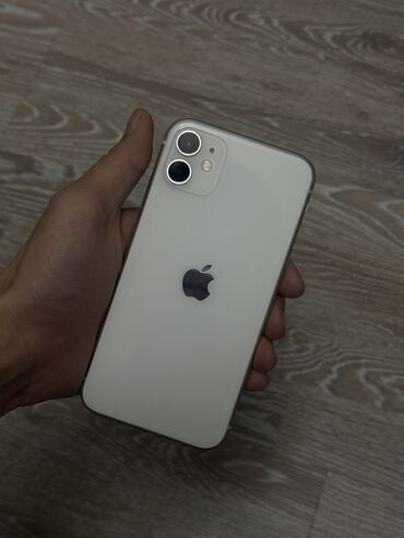 Apple iPhone: IPhone 11, Новый, 64 ГБ, Белый, Кабель, Чехол, 73 % — 1