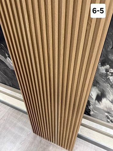 Рейки: 3D рейки для стен и потолка Описание: - Декоративные рейки с черной — 6