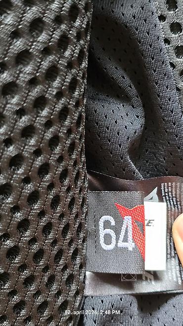 duti massimo: Dainese kožna moto jakna – crna, klasičan sportsko‑urbani kroj — 7