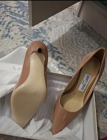 Женская обувь: Туфли, 38, Jimmy Choo, Новый, цвет - Бежевый — 3
