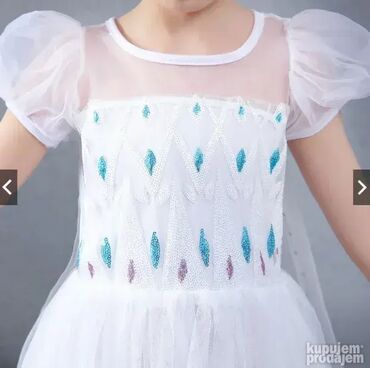 Kostimi za maskenbal: Model BELA 5 FROZEN 2 LEDENO KRALJEVSTVO 2 deo - NOVO Elza Frozen 2 — 7