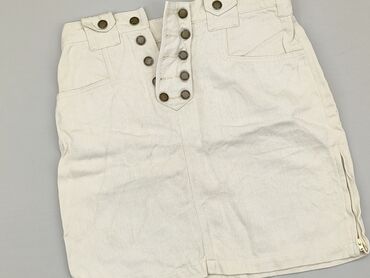 biała plisowane spódnice: Spódnica, L, stan - Dobry