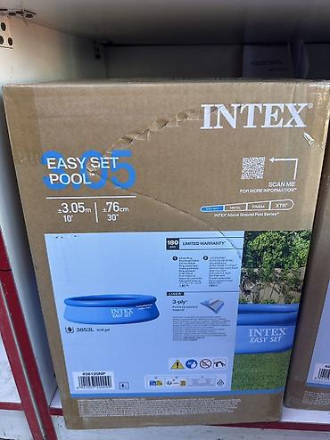 Бассейны: Надувной бассейн Intex Easy Set - Формат: круглый, семейный. - — 10